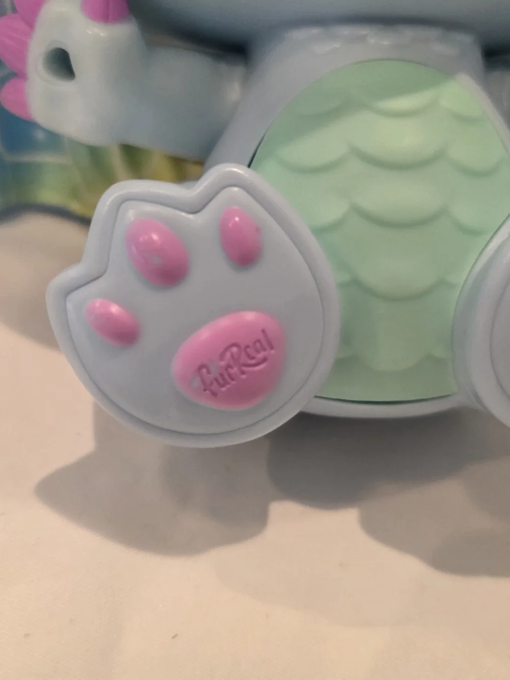 Working FurReal MoodWings Purple and Blue Snow Dragon G1 Baby Toy 2020 Hasbro